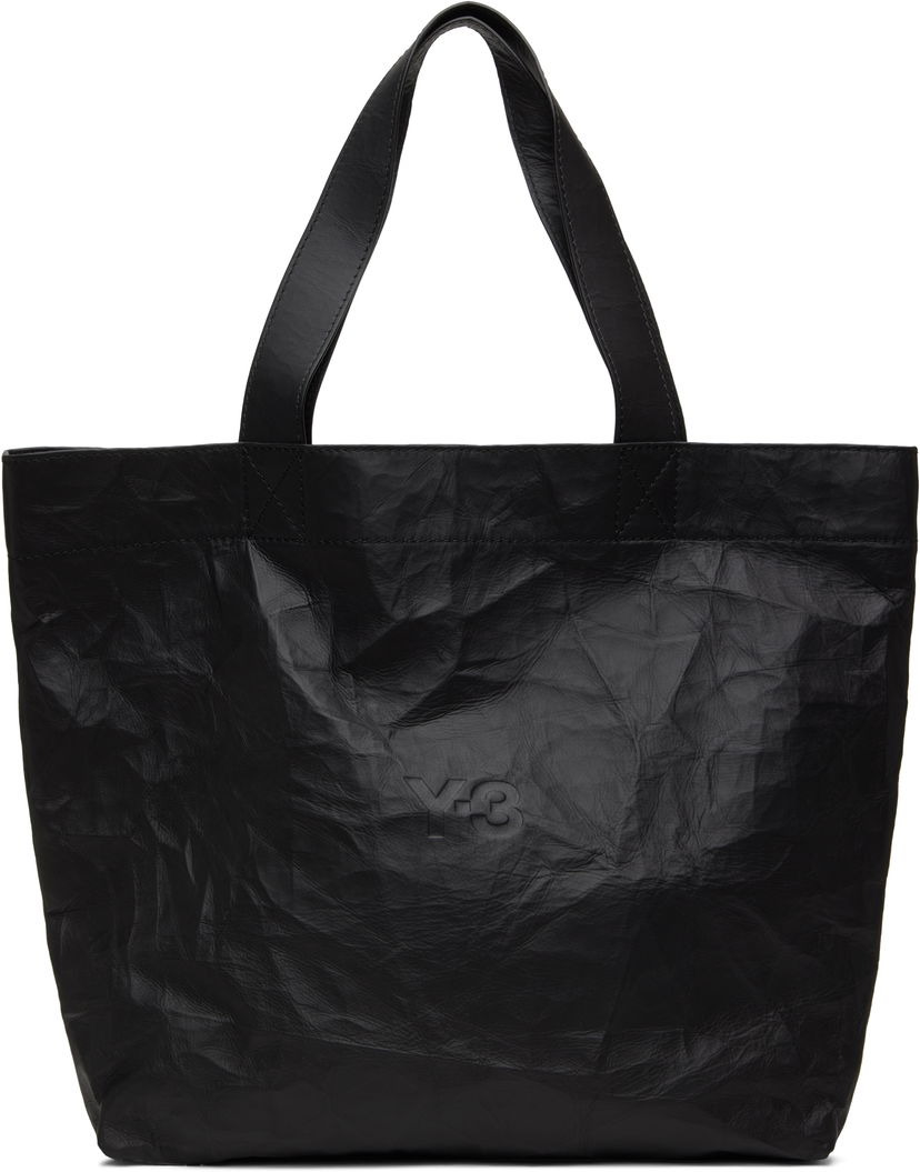 сумка-тоут Y-3 Y-3 Crinkled Tote чорний | JD2900