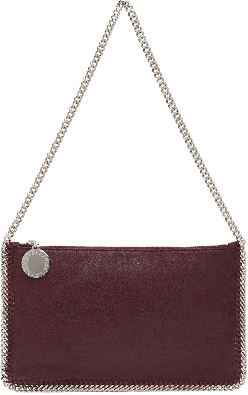 Сумочка Stella McCartney Stella McCartney Falabella Chain Pochette Shoulder Bag Бордовий | 7P0076WP0086