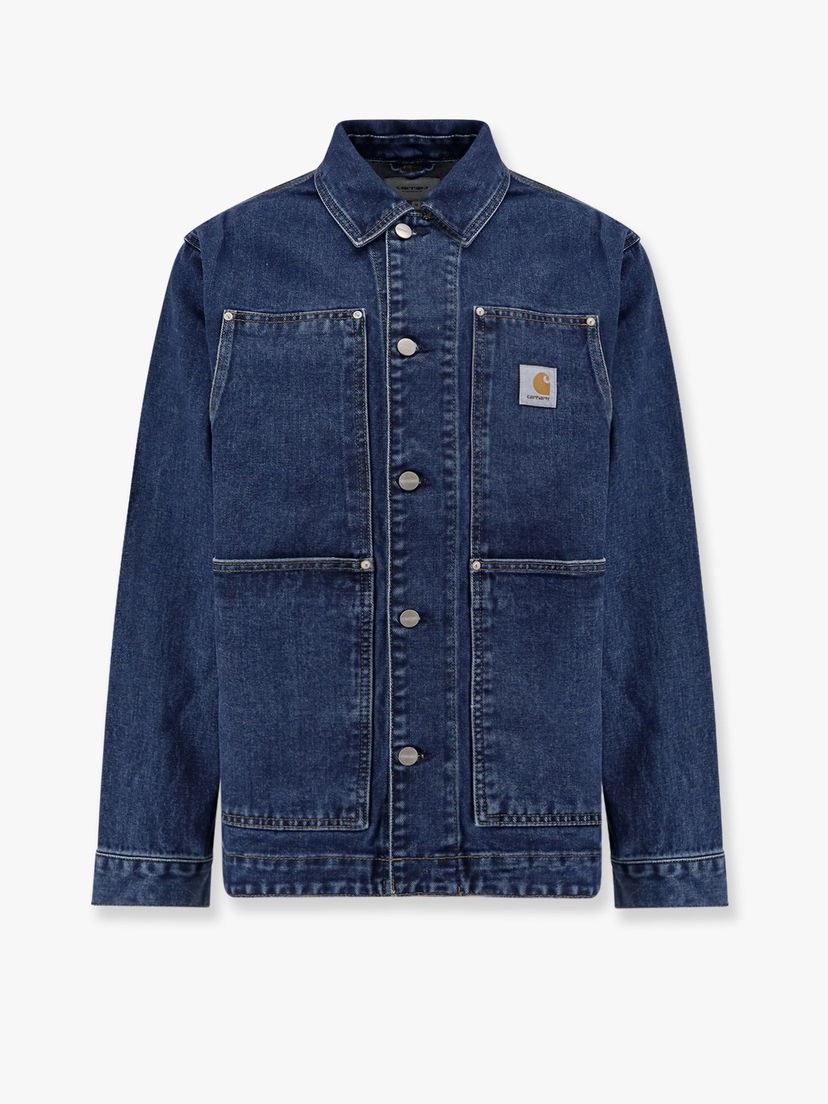Куртка Carhartt WIP Double Front Denim Chore Coat Carhartt WIP Синій | I0348660106