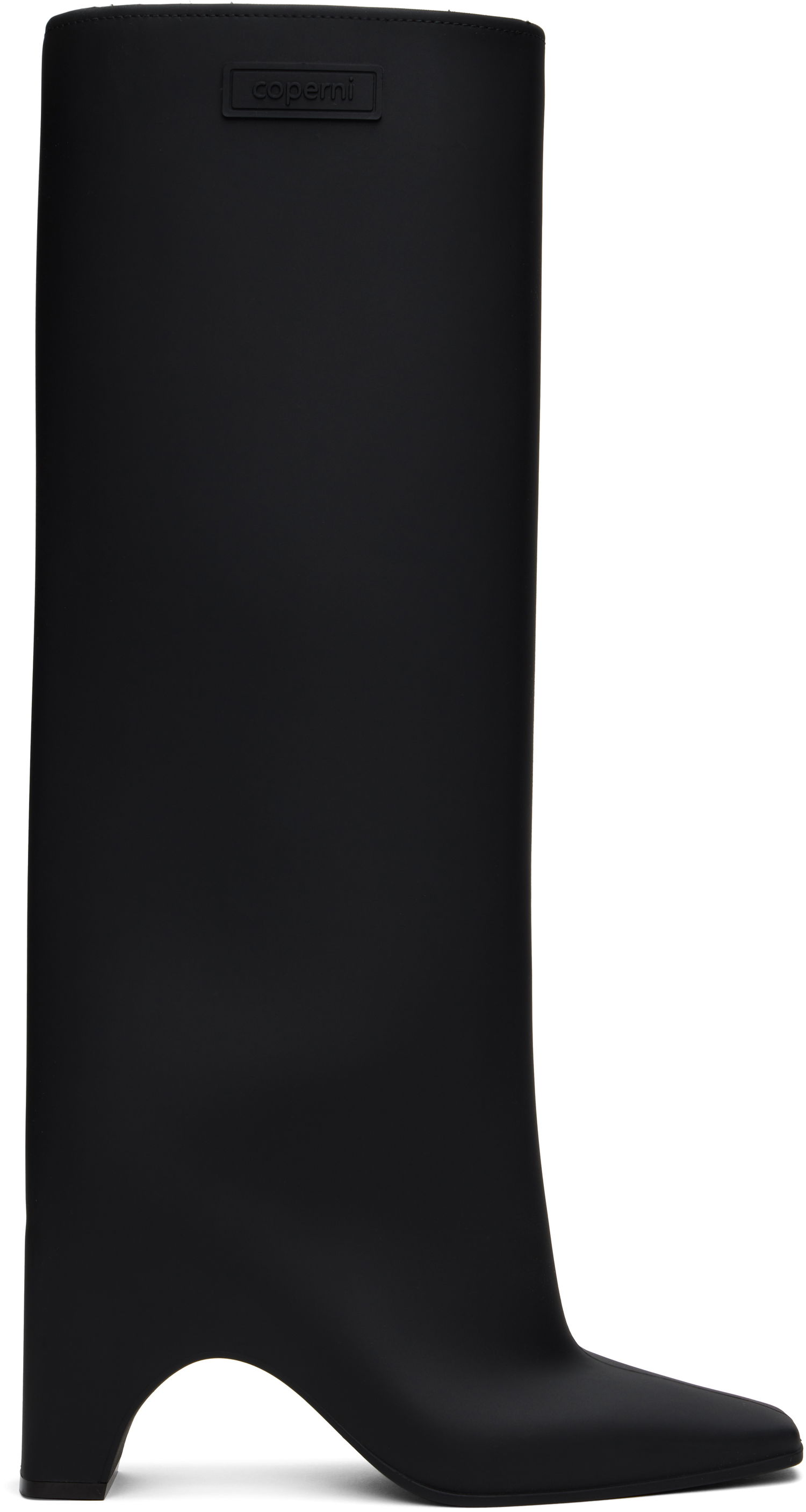 Кросівки та взуття Coperni Rubber Bridge Tall Boots чорний | COPSH43F9005, 0