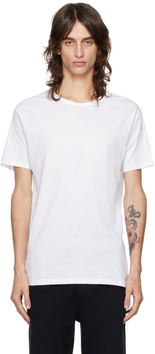 Футболка Paul Smith Paul Smith Crewneck T-Shirt білий | M1A-389-M5PK-01