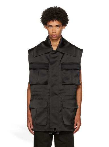 Жилет AMI Polyester Vest Сірий | HJK001.225