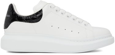 Кросівки та взуття Alexander McQueen Croc Oversized білий | 625162WHYB8, 0
