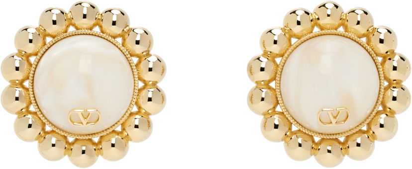 Сережки Valentino Valentino Garavani Pas Plus Earrings Металік | 6W2J0Y18DHC