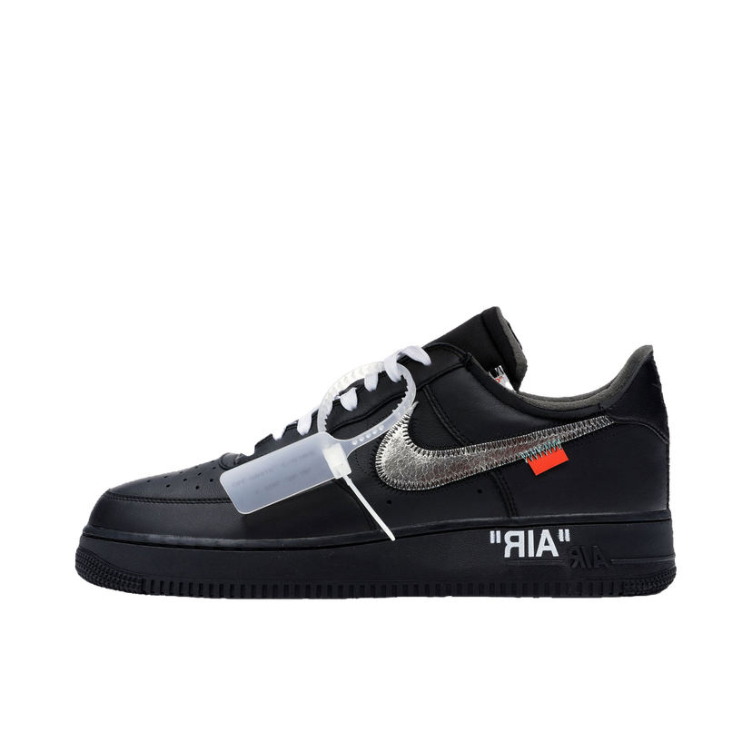 Кросівки та взуття Nike Air Force 1 Low '07 Off-White MoMA (without Socks) чорний | AV5210-001