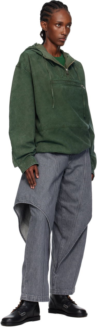 Куртка JW Anderson JW Anderson Garment Dye Anorak Зелений | JK0416-PG1600, 3