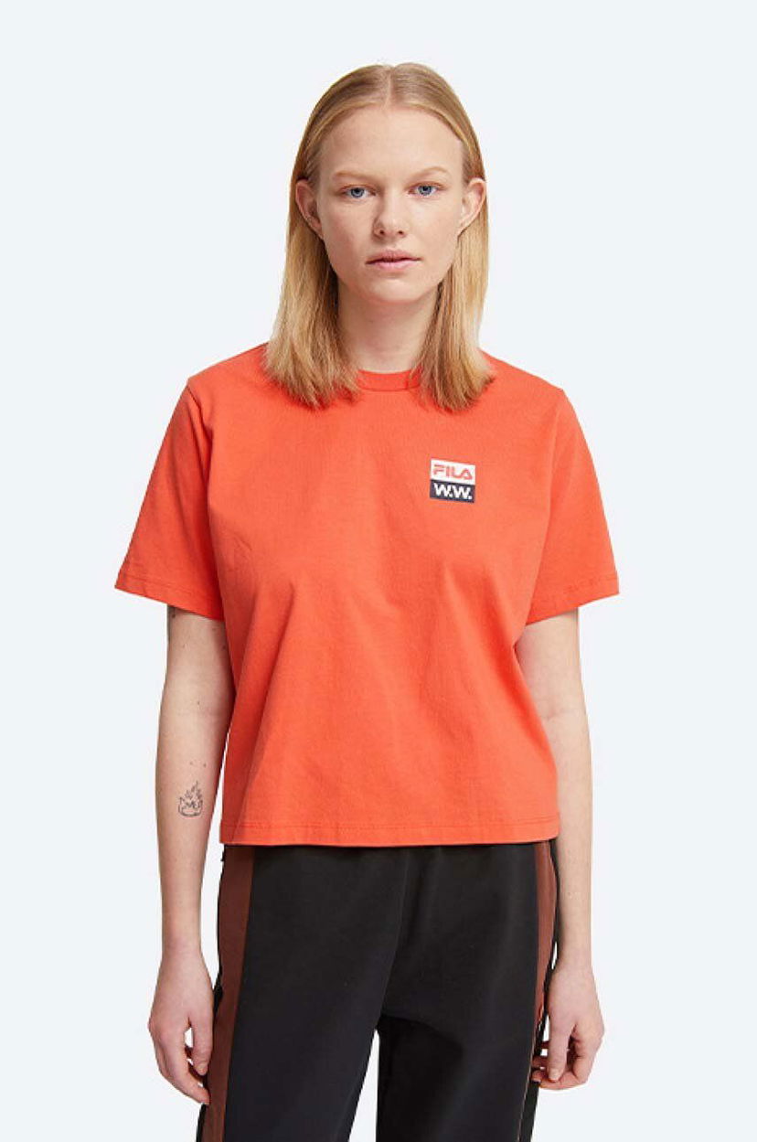 Футболка WOOD WOOD Steffi T-Shirt Помаранчевий | 688376.B026