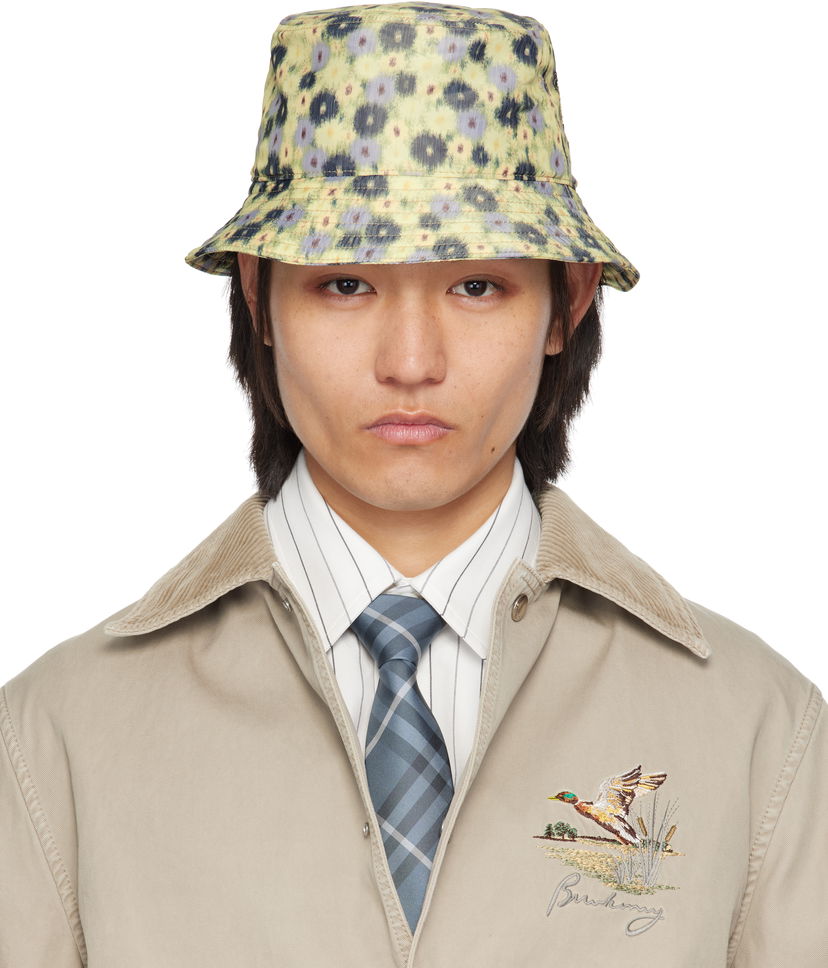 Капелюх Burberry Burberry Daisy Print Bucket Hat Різнокольоровий | 8107992