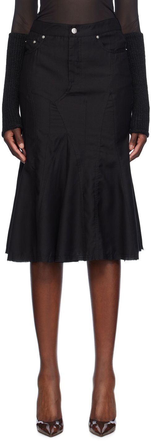 Спідниця Miaou Miaou Gaudi Midi Skirt чорний | 4004TWBLK