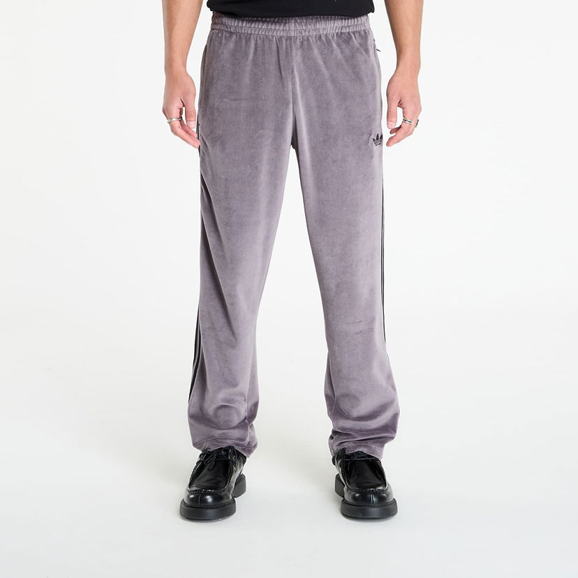 Спортивні штани adidas Originals adidas Adicolor SST Velour Track Pants Сірий | JX1557