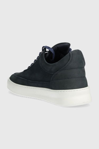 Кросівки та взуття Filling Pieces Low Top Ripple Nubuck темно-синій | 2512284-2001, 2