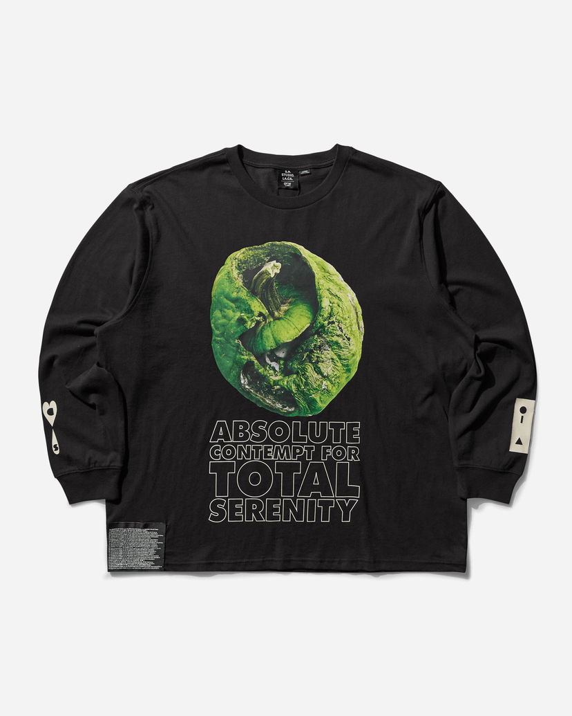 Футболка Vans S.R. STUDIO LA.CA. Long Sleeve T-Shirt with Graphic Print чорний | VN000KBGBLK1