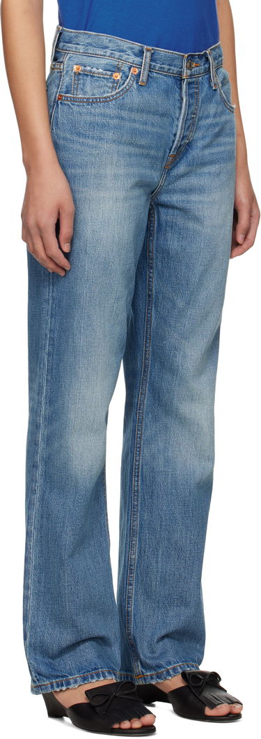 Джинси RE/DONE Re/Done 'The Standard' Jeans Синій | 148-03WSTANRD, 1