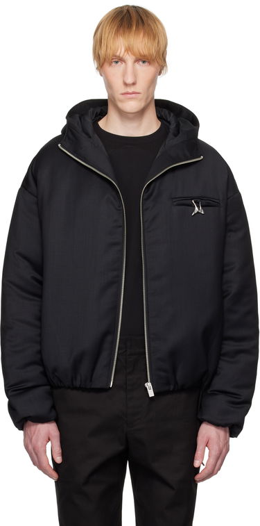 Куртка HELIOT EMIL Haptic Tailored Hooded Jacket чорний | SS25_M_02_153_BLK01, 0