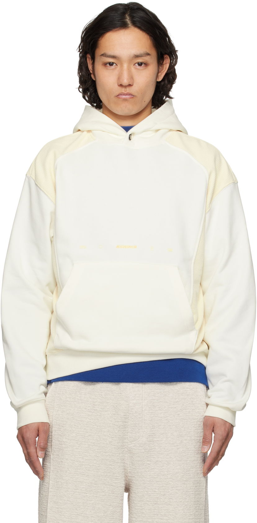 Світшоти ADER ERROR ADER error Product. 28 Hoodie білий | BO01SSHD0101IV
