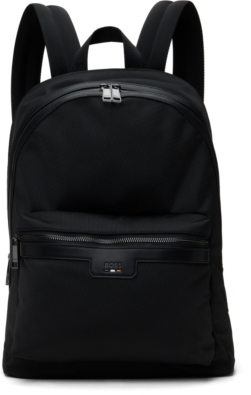 Рюкзак BOSS BOSS Structured Backpack чорний | 50536170