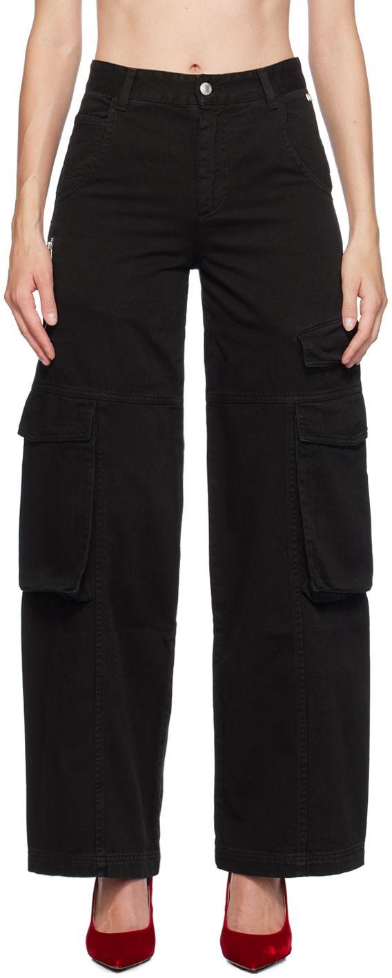 Штани карго GCDS Black Ultracargo Cargo Pants чорний | A2CM2900TG5