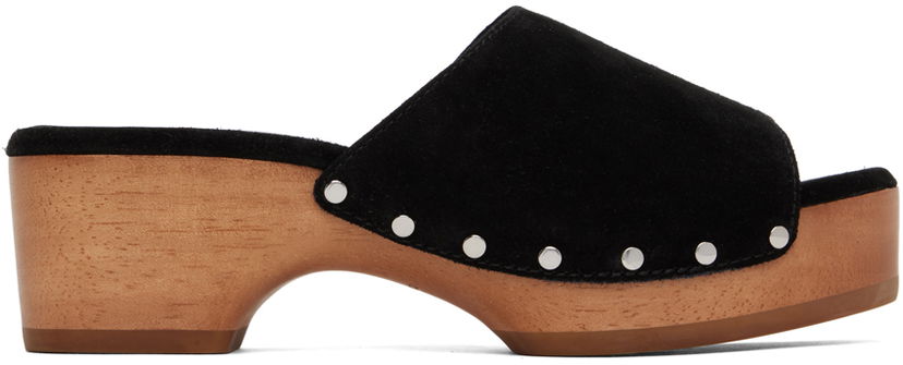 Аксесуари rag & bone Rag & Bone Mara Clog Slides чорний | WFF23PF015MX15