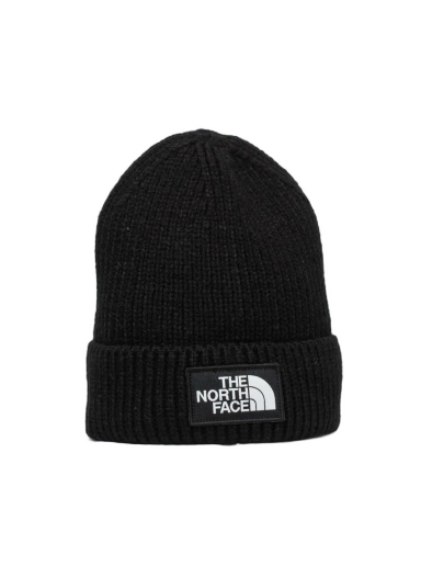 Шапка The North Face The Loho Box Cuffed Beanie чорний | T93FJXJK3