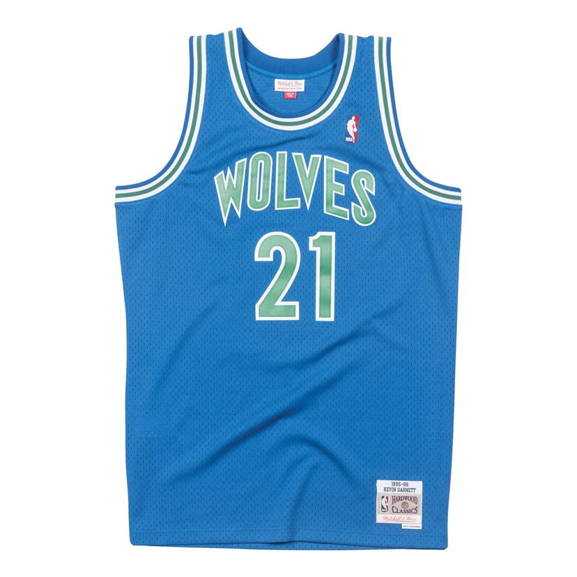 Джерсі Mitchell & Ness NBA Timberwolves Garnett Swingman Jersey Синій | SMJYGS18182-MTIROYA95KGA