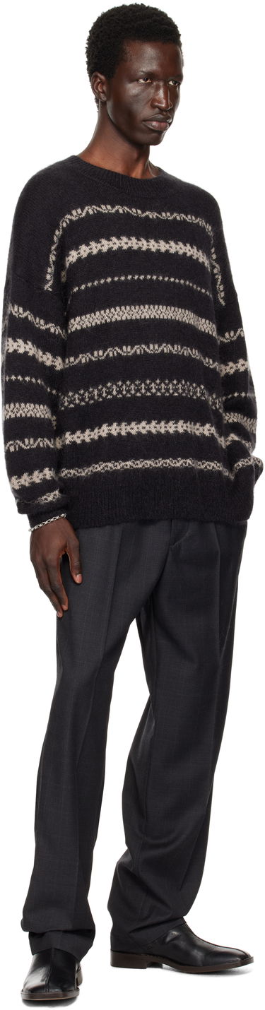 Штани ISABEL MARANT Isabel Marant Nahili Checked Trousers чорний | 23APA0074HA-A3F61H, 3