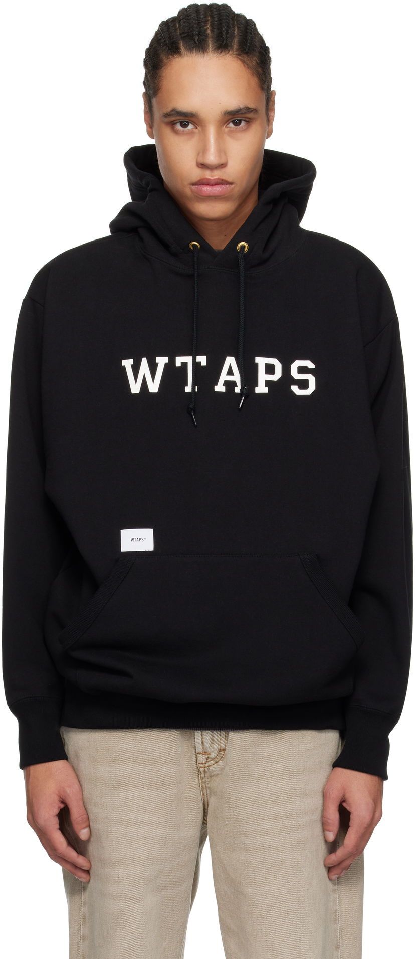 Світшоти WTAPS WTAPS Cotton Academy Hoodie чорний | 251ATDT-CSM04