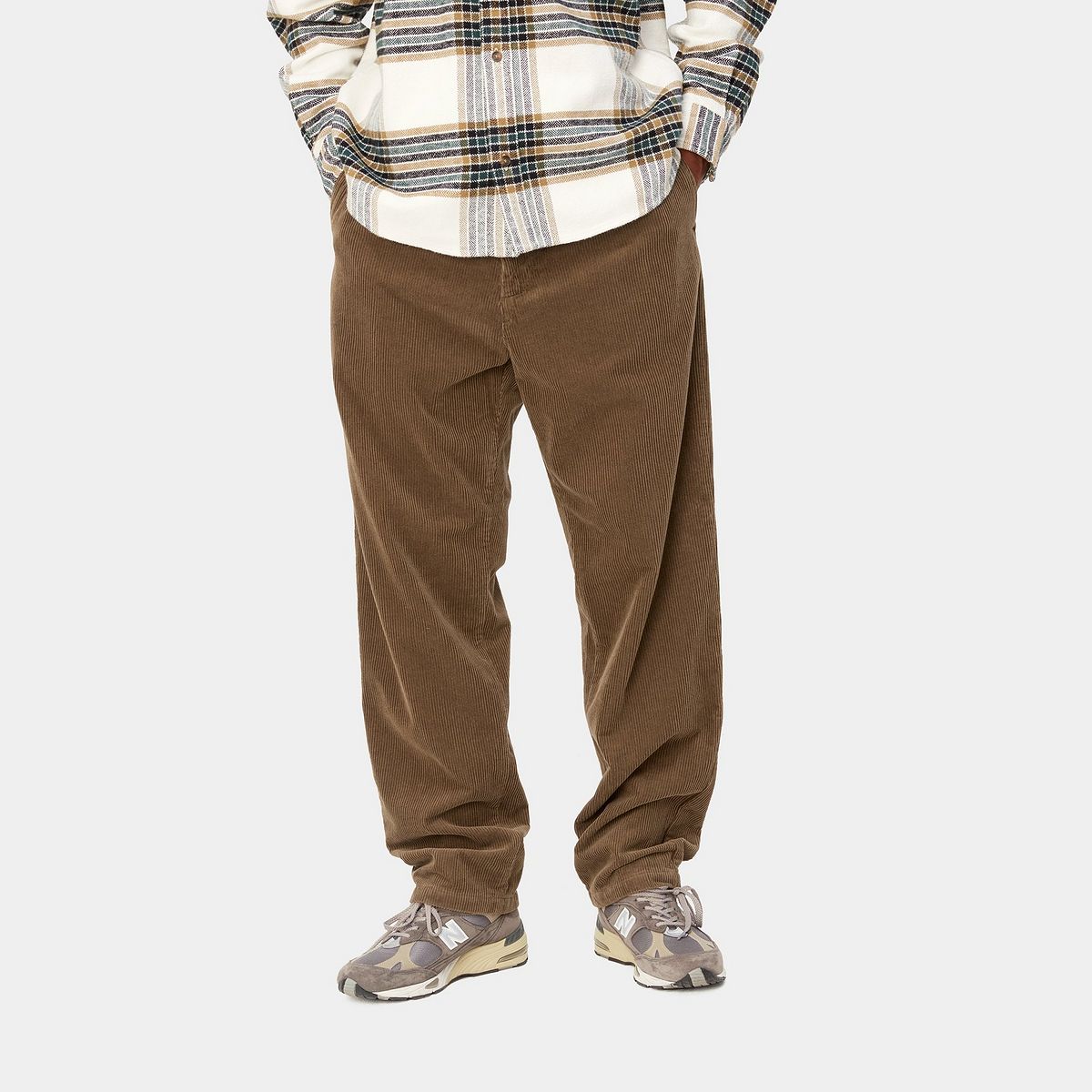 Штани Carhartt WIP Calder Pant "Tamarind" Коричневий | I032299_1CN_02, 1