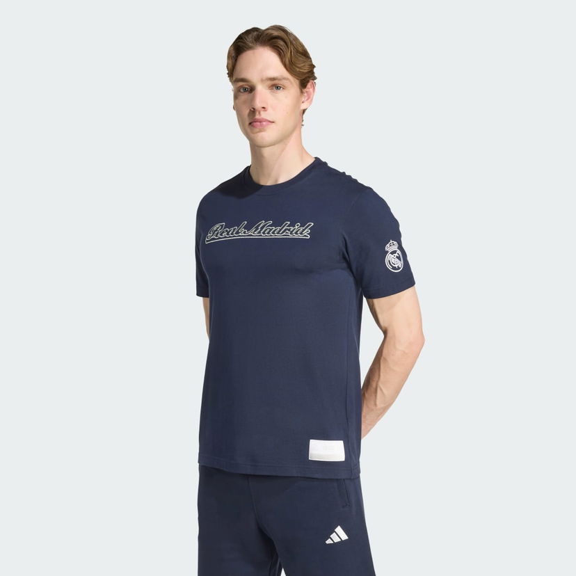 Футболка adidas Performance Real Madrid US Pack T-Shirt темно-синій | JN3083