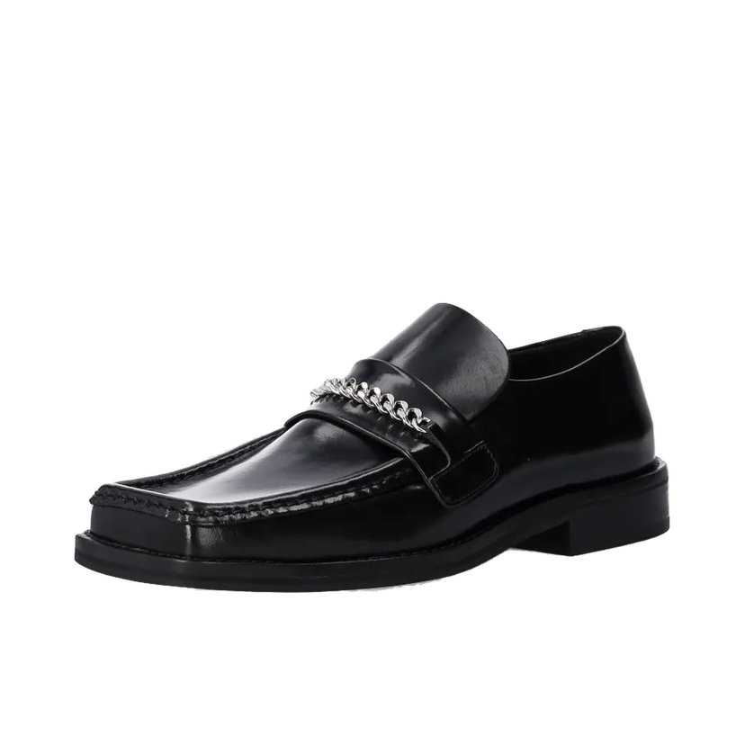 Кросівки та взуття Martine Rose Square Toe Loafer чорний | 1026LP11001W