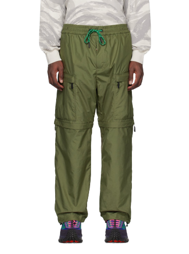 Штани карго Moncler Grenoble Zip Panel Cargo Pants Зелений | I10972A0000454A3E