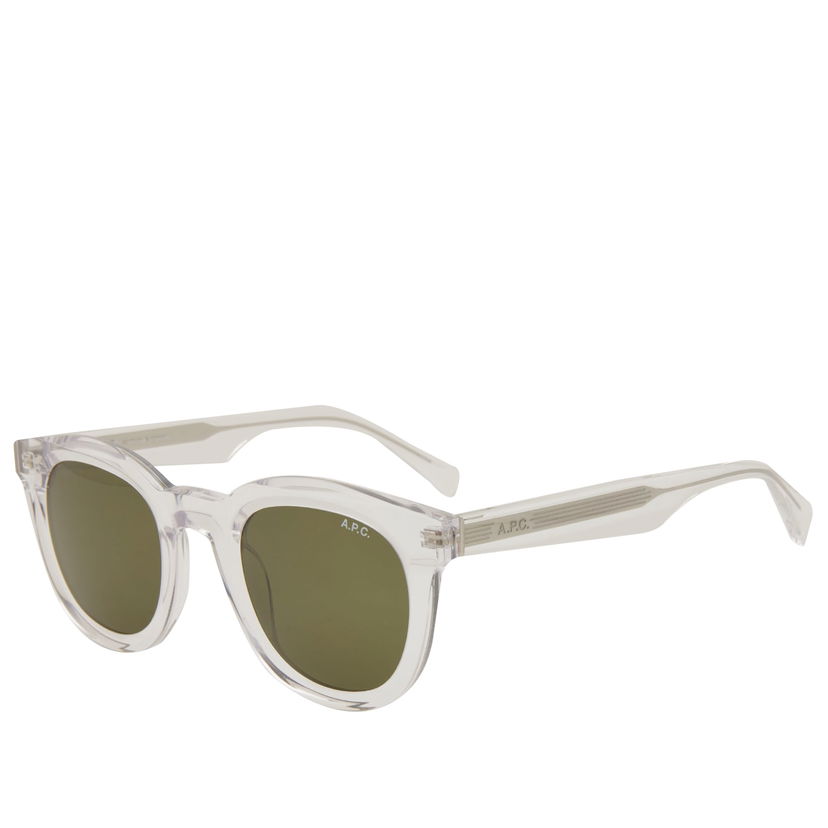 Сонцезахисні окуляри A.P.C. Lou Sunglasses білий | ACABF-M75001-AAA