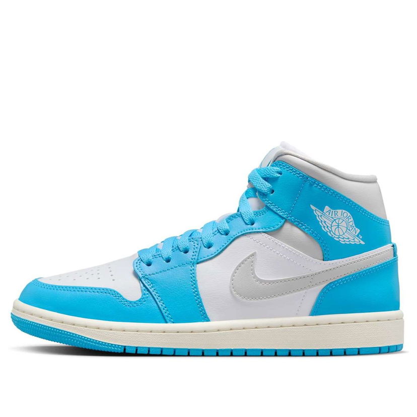 Кросівки та взуття Jordan Air Jordan 1 Mid Dark Powder Blue Синій | BQ6472-400