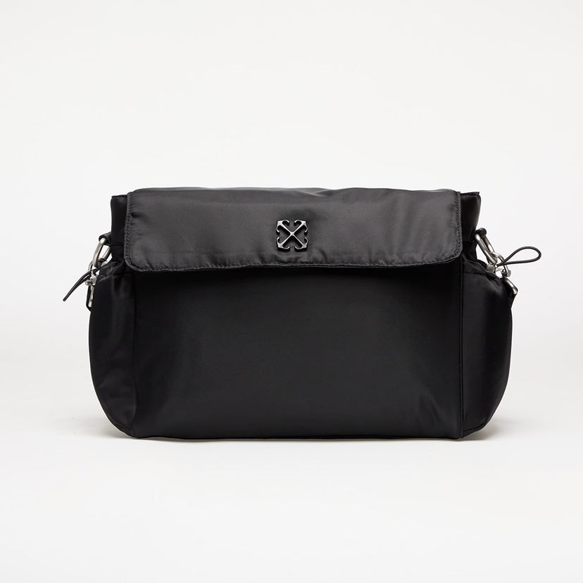 Сумка Off-White Off-White Kids Arrow Soft Jitney Diaper Bag чорний | OBXE001C99FAB0011010