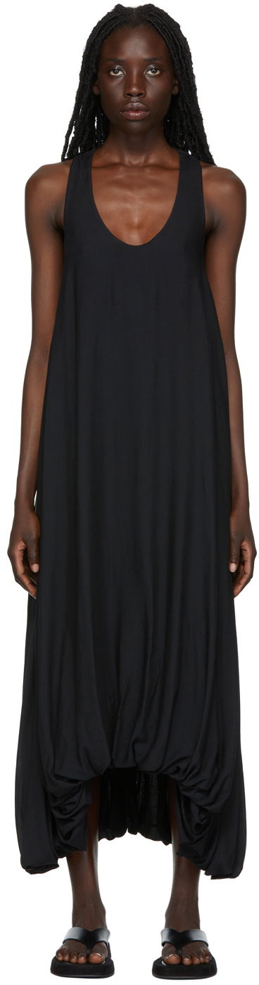 плаття The Row Copo Maxi Dress чорний | 6384-W2241