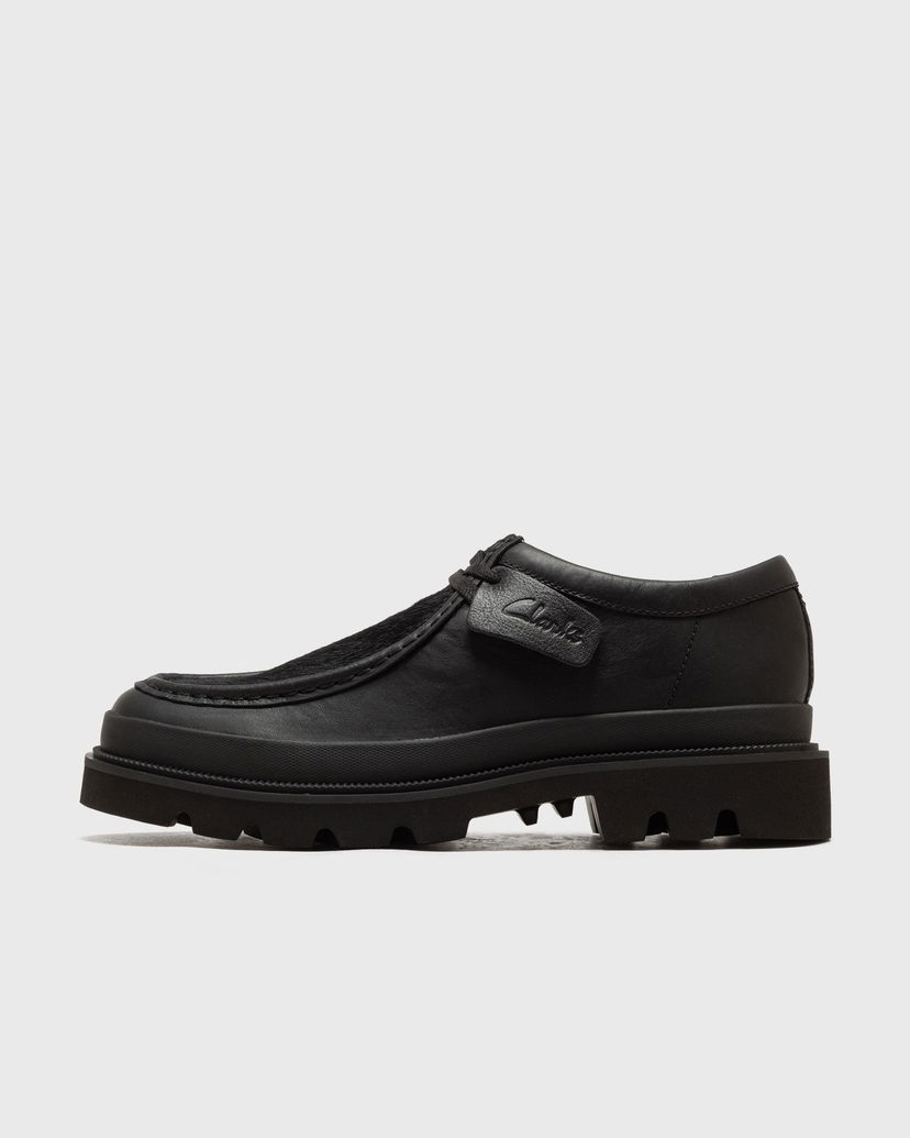 Кросівки та взуття Clarks Badell Seam Lug Sole Shoe чорний | 26183896