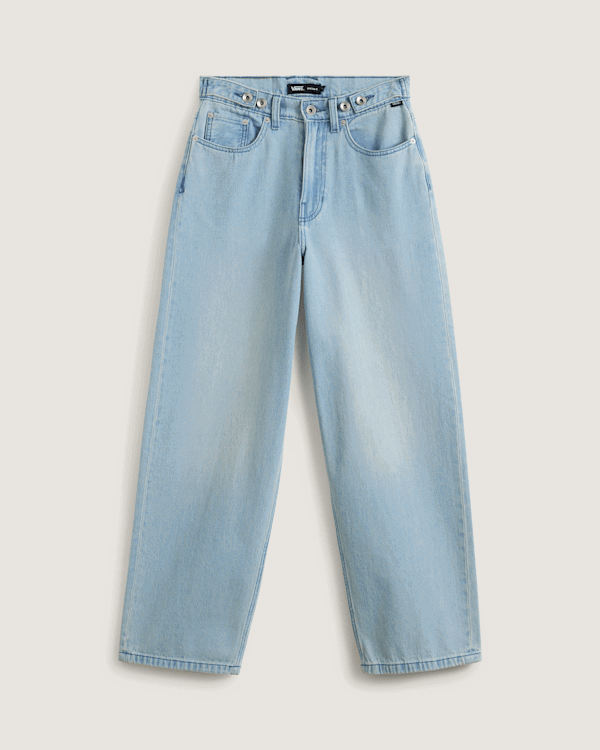 Джинси Vans Vans Check-5 Baggy Denim Trousers, Size 34 Синій | VN000R4STTJ, 0