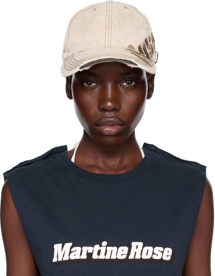 Кепка Martine Rose Martine Rose Roll Back Cap темно-синій | 1168WP14716