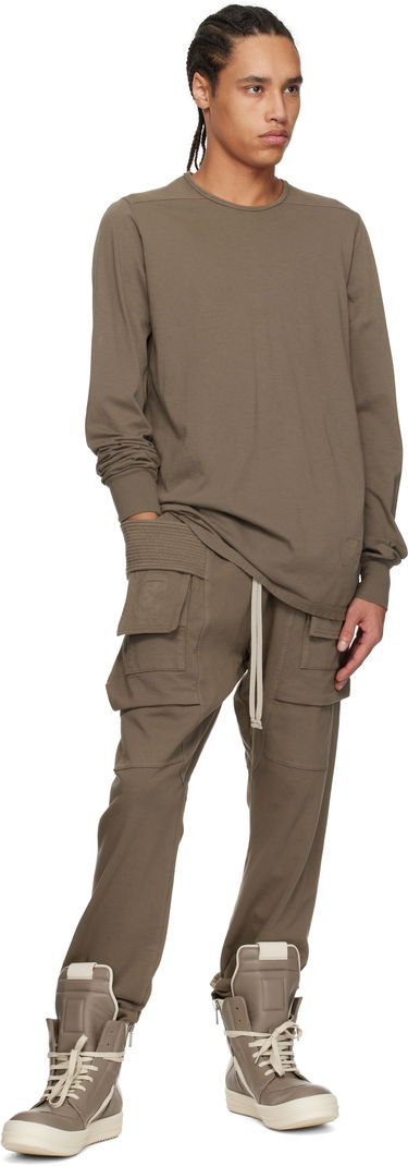 Штани карго Rick Owens Rick Owens DRKSHDW Hollywood Creatch Drawstring Cargo Pants Коричневий | DU01E3376 RIG, 3