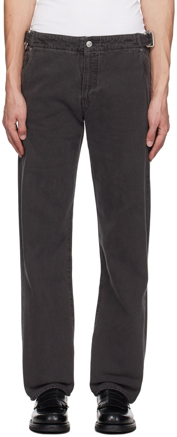 Штани OUR LEGACY Trucker Trousers чорний | M4245TA