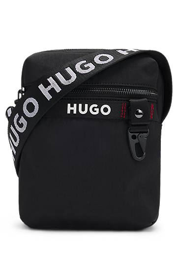 Сумка BOSS HUGO Reporter Bag With Adjustable Strap and Zip Closure чорний | 50536009