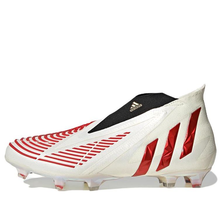 Кросівки та взуття adidas Performance adidas Predator Edge+ FG 'Off White Vivid Red' білий | GV7384, 0