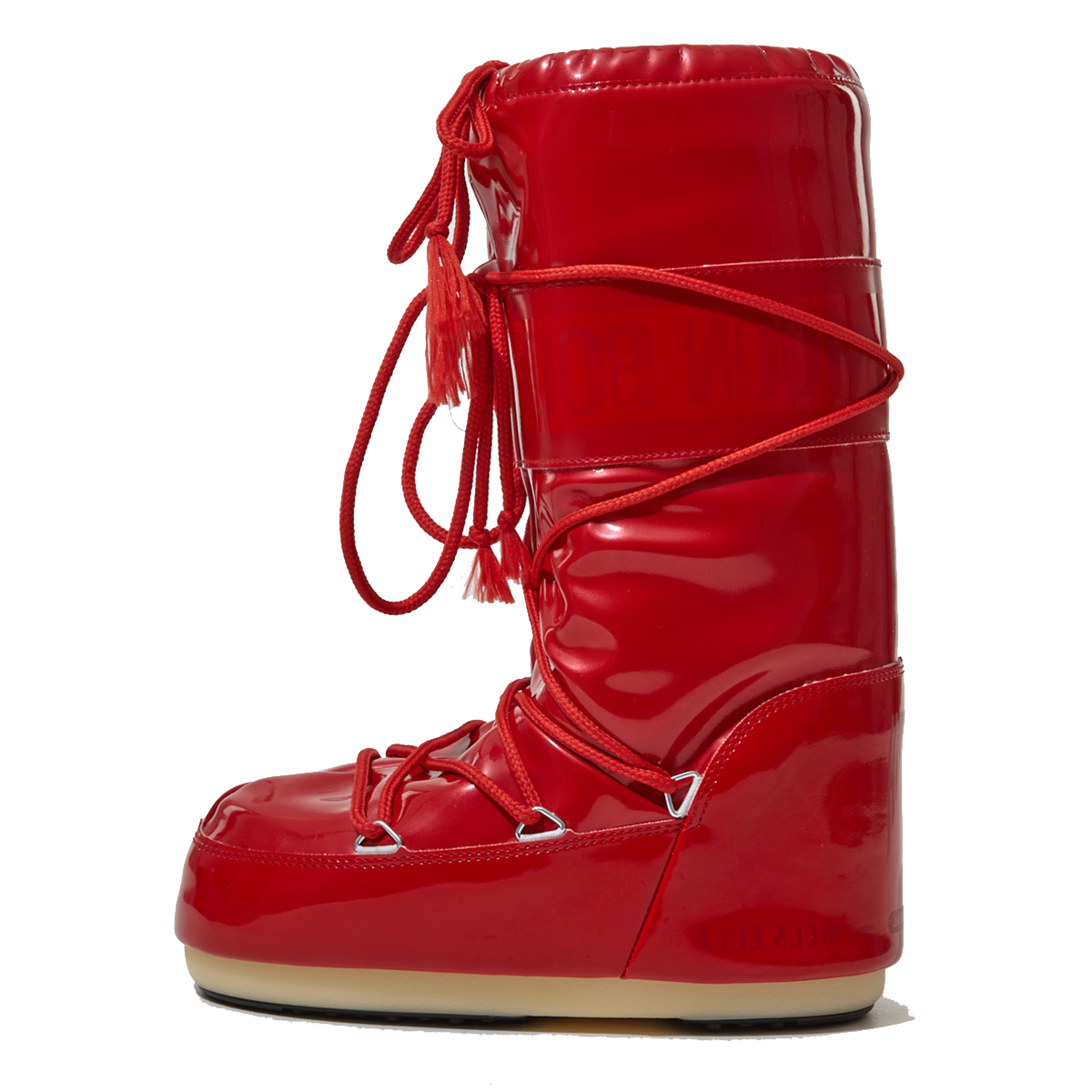 Одяг та аксесуари Moon Boot MOON BOOT Icon Vinile Met Boots Червоний | 14021400-00835, 0