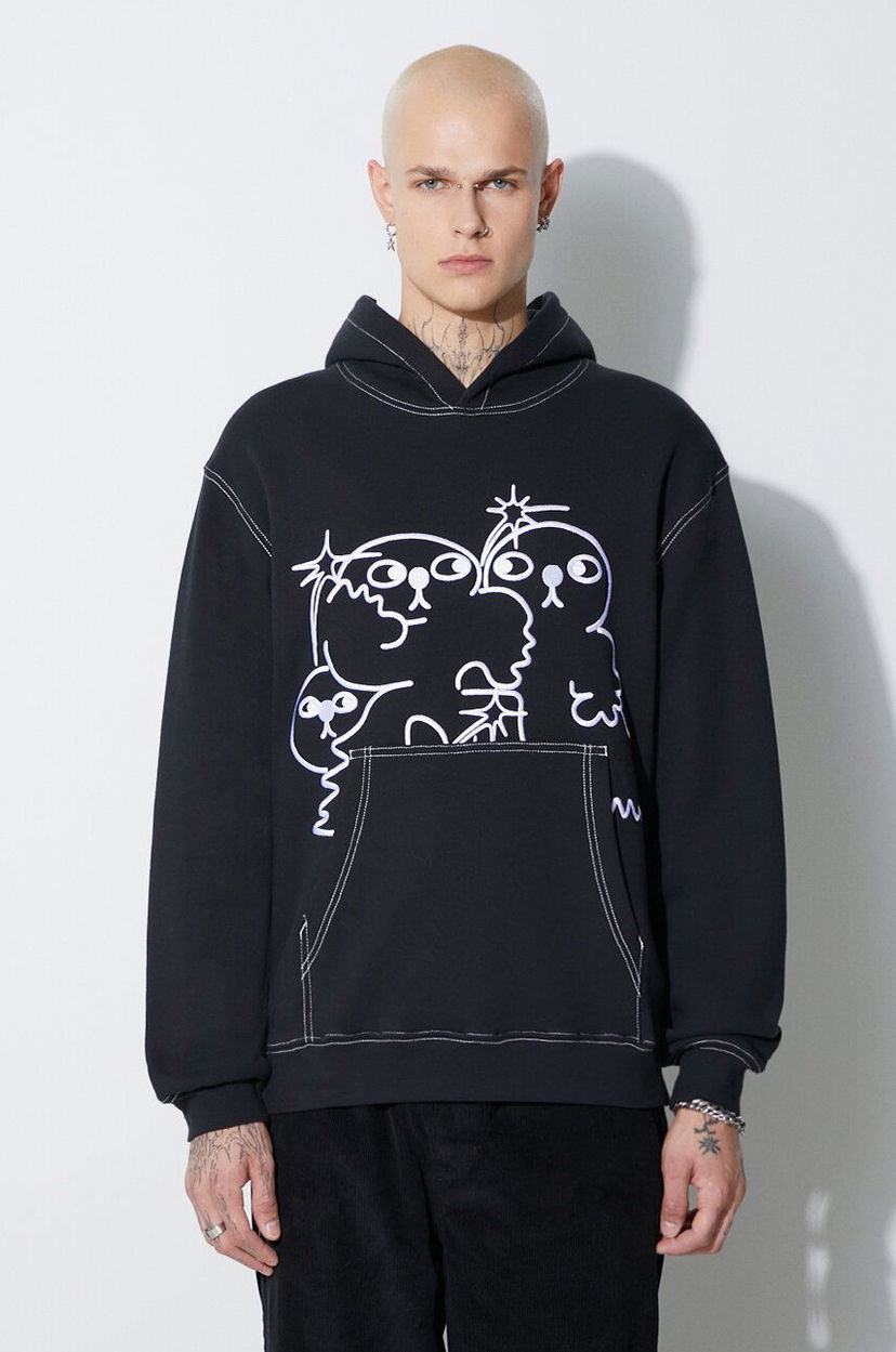 Світшоти TAIKAN Hoodie With Application чорний | TH0006.BLKCST