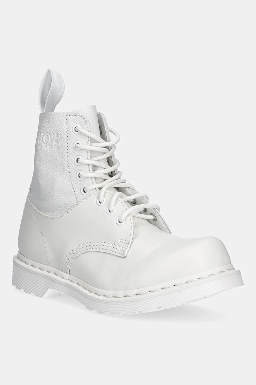 Кросівки та взуття Maison Margiela MM6 Maison Margiela Platform Boots білий | S66WU0128.P7006.HB009