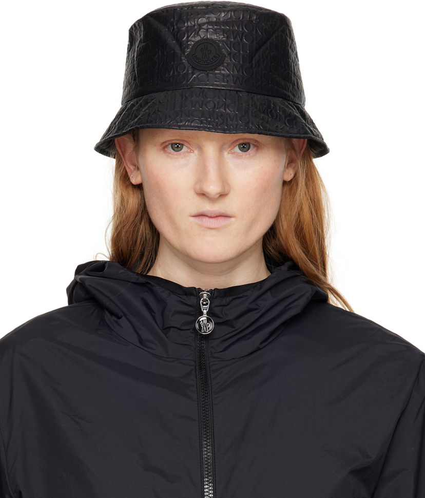 Капелюх Moncler Embossed Bucket Hat чорний | J10933B00006597C3