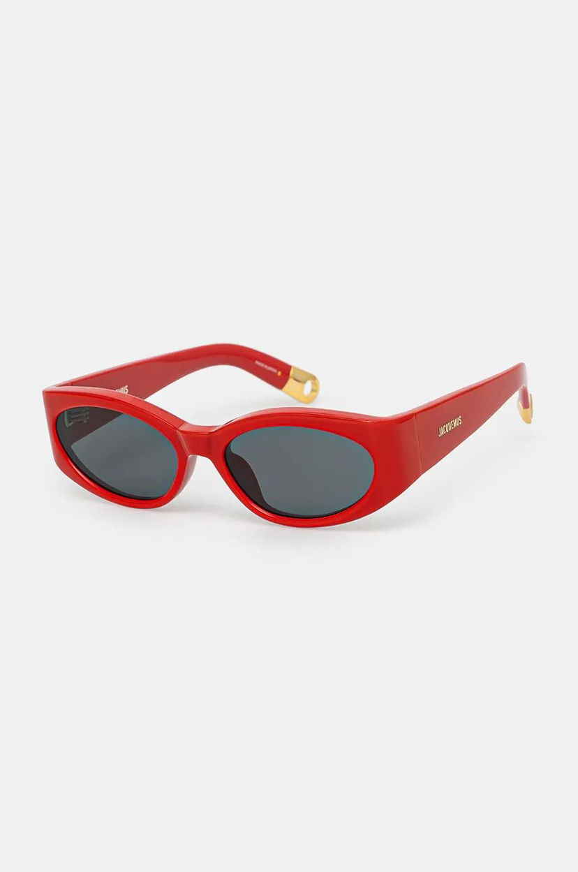 Сонцезахисні окуляри Jacquemus OVALO Sunglasses Червоний | JAC4C8SUN