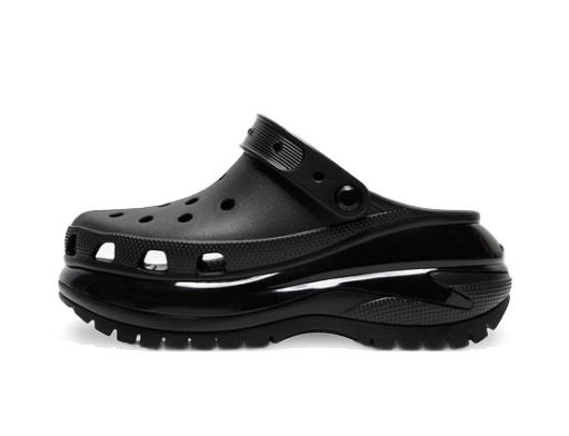 Кросівки та взуття Crocs Classic Mega Crush Clog W чорний | 207988-001
