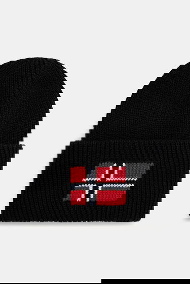 Шапка Napapijri Napapijri F-Evei Beanie чорний | NP0A893P9411, 0