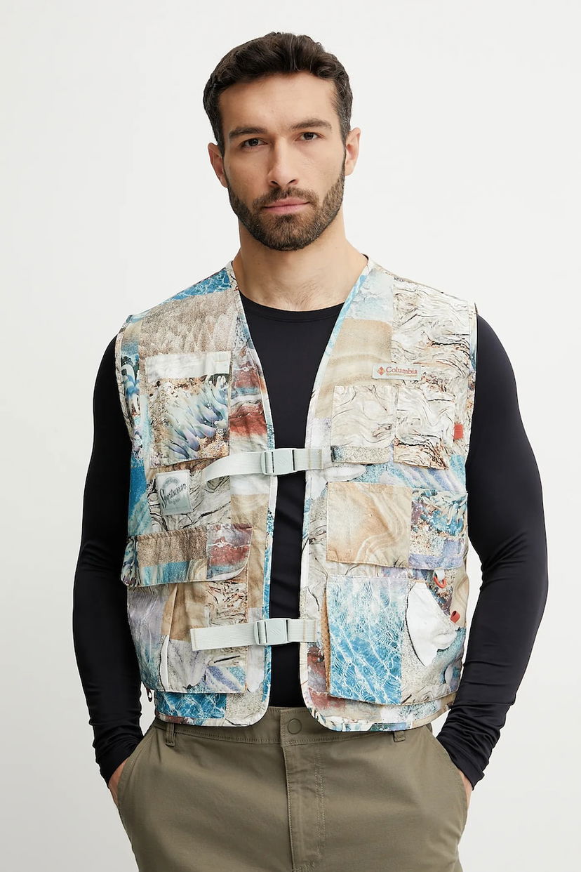 Жилет Columbia Cove Beach Patterned Multi-Pocket Vest Різнокольоровий | 2126461