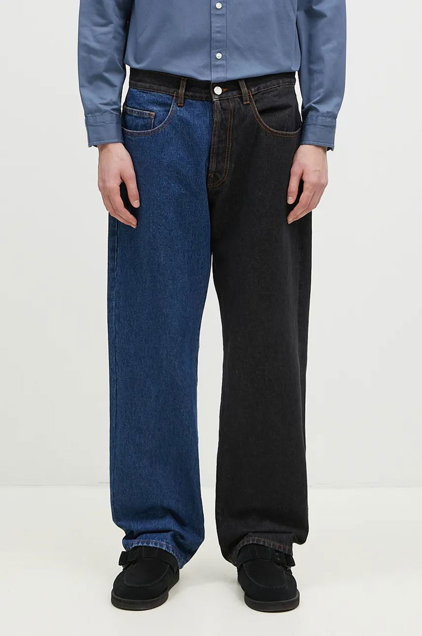 Джинси Aries Varsity Batten Jeans Синій | AR3030302